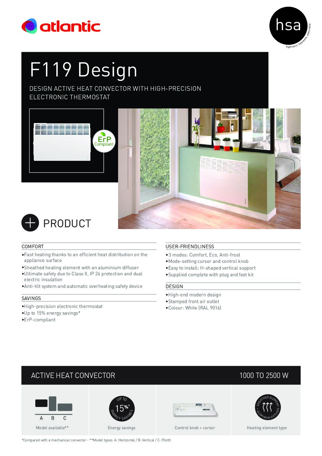 F119 Design product sheet.pdf